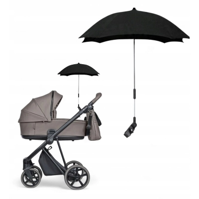 Parasolka do wózka ROAN | Raisin Rum |BLACK. Oryginalna ROAN.