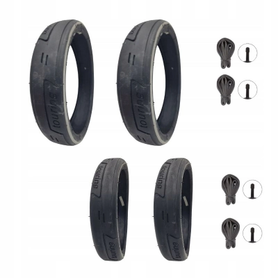 Opony i dętki do Bass Soft 60x230 + 48x188, komplet odblaskowy