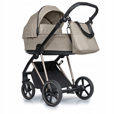 Wózek Roan Ivi 2.0 2w1 Almond Sugar + adaptery – Styl Vintage i Wygoda