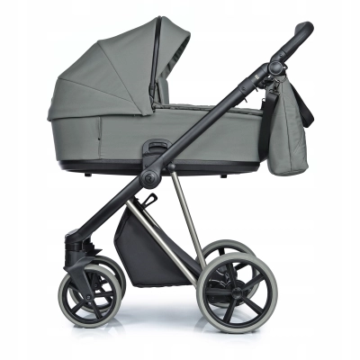 Wózek Roan Ivi 2.0 2w1 Sage Green +adaptery – Nowoczesny Wzór i Wygoda