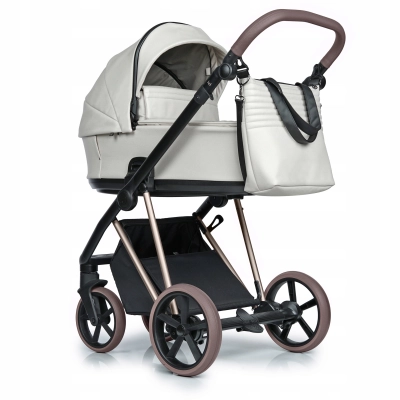 Wózek Roan Ivi 2.0 2w1 Butter Cream +adaptery – Elegancja i Styl Vintage