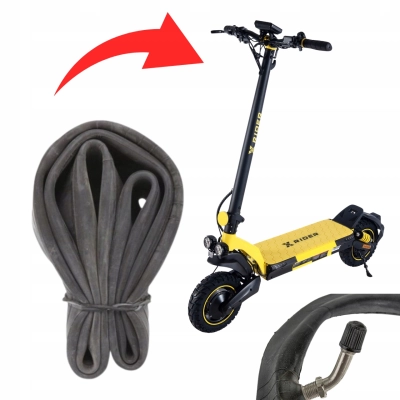 Dętka 10 cali do hulajnogi XRIDER 10x2.50/3.0 | gięty wentyl | czeska