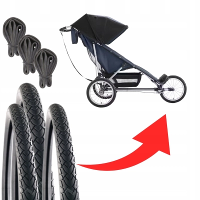 Opony i dętki 16 cali do wózka inwalidzkiego ADVANCE MOBILITY | przód+tył