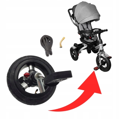 Opona i dętka 10 cali do rowerka dziecięcego | rozmiar 255x50