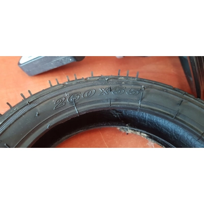 Zamiennik opony do rowerka trójkołowego 255x50 | pasuje do 260x55