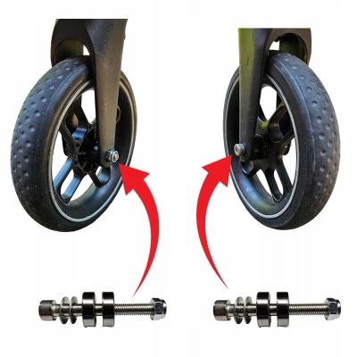 Maxi Cosi ZELIA zestaw łożysk i osiek do kółek przednich – naprawa