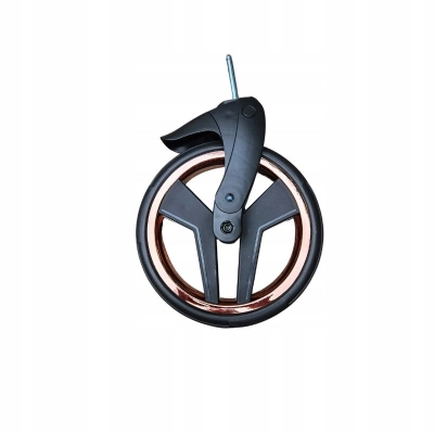 Koło przód JUNAMA 235 mm / opona DIAMOND miedź / widelec