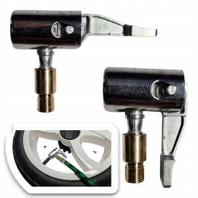 Adapter pompki | szybkozłączka do wentyla | wózek i rowerek dziecięcy