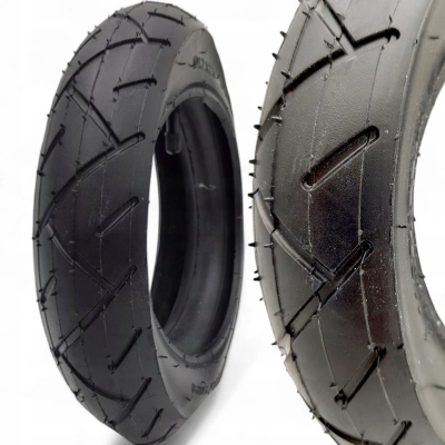 Opona wózkowa 10x2.125 czarna – do Tako, Roan i innych wózków