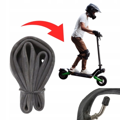 Dętka 10x2.50/3.0 do hulajnogi M4 PRO | gięty wentyl | solidna czeska