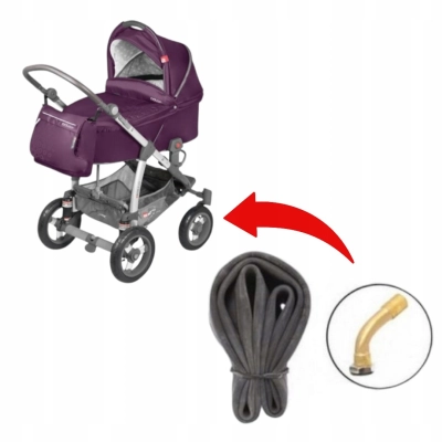 Dętka 10x2 do Espiro Enzo Evo | Koło przód | Gięty zawór