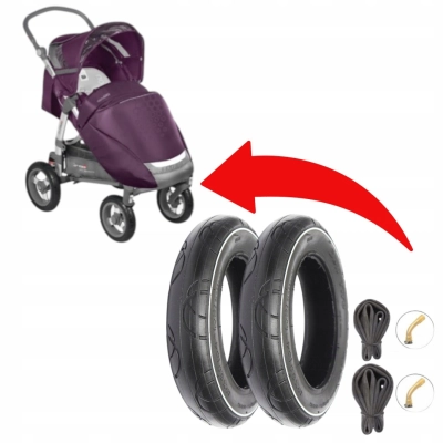 Espiro Enzo Evo przód | komplet 2x opona + 2x dętka | 10”