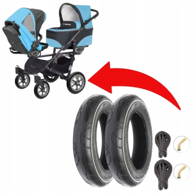 Zestaw na tył do Baby Active Twinni | 2x opona 12