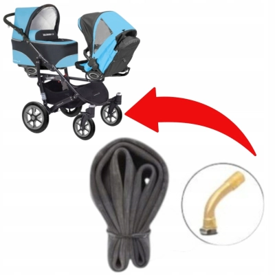 Dętka 10 cali z giętym wentylem | Przód | Baby Active Twinni