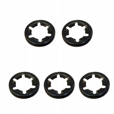 5x Podkładka blokująca kółko w wózku na oś 8mm, do zablokowania na osi