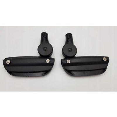 Regulacja budki do gondoli ROAN EMMA | komplet 2 szt. | czarne „kaczuszki”