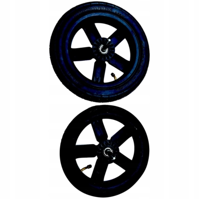 Opony ZAMIENNIKI 255x45 + dętki do wózka dziecięcego | wymiana kół