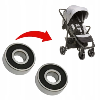 Komplet 2 łożysk do wózka 4-BABY MOODY | Tylne koła