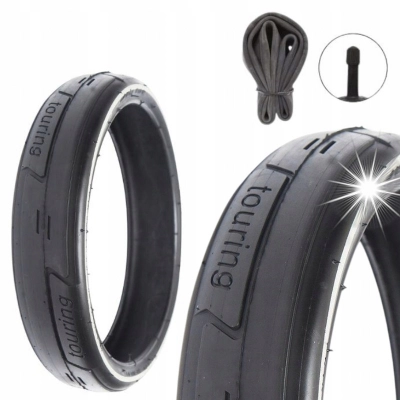 TOURING opona z odblaskiem 48x188 + dętka 48x188 | pasek REFLEX