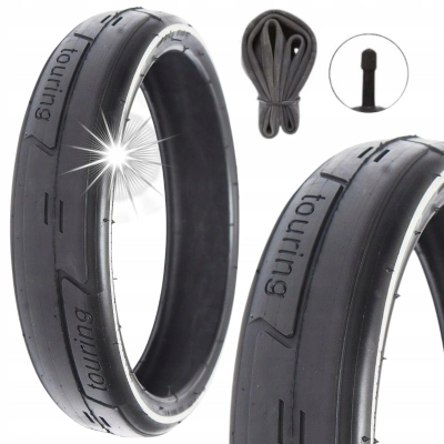 Zestaw opona + dętka 48x188 | wózek dziecięcy | bieżnik Touring | REFLEX