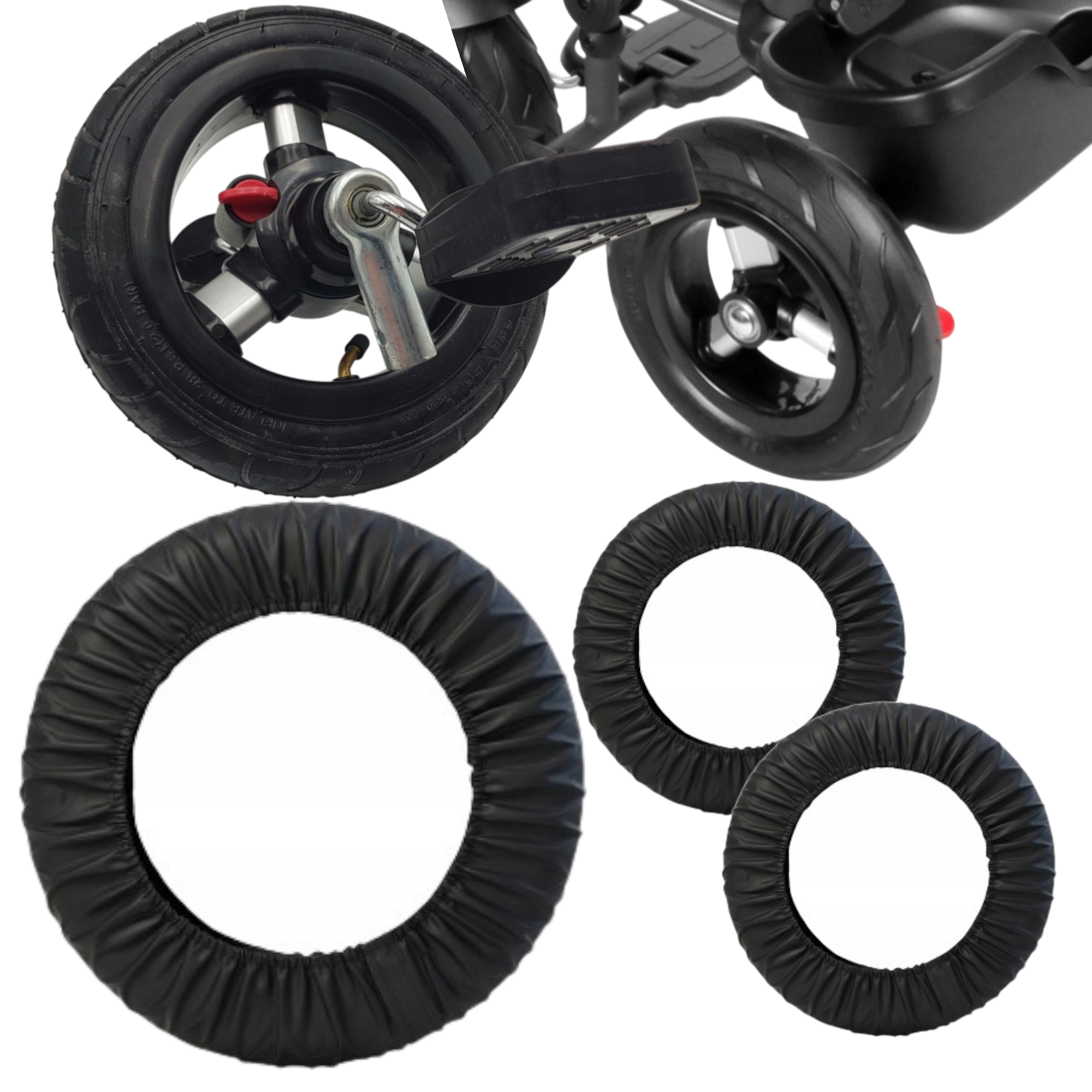 Zestaw osłonek na koła 255x50